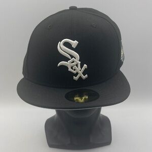 NWT Chicago White Sox 59Fifty 7 1/2 Fitted New Era Hat 2005 World Series Patch